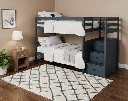 Olivia Twin/Twin Bunkbed with Staircases